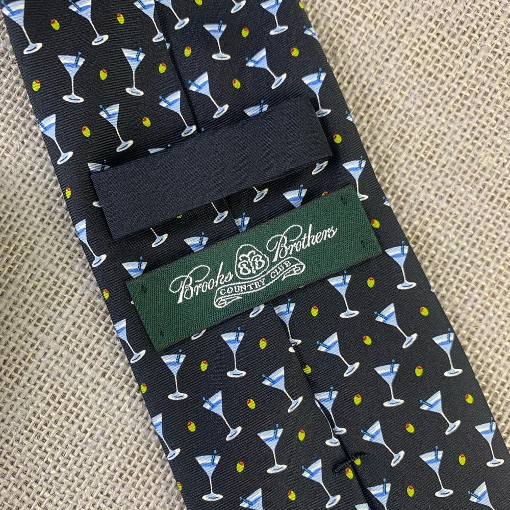 Brooks Brother 100%pure silk - Picture 4 of 8